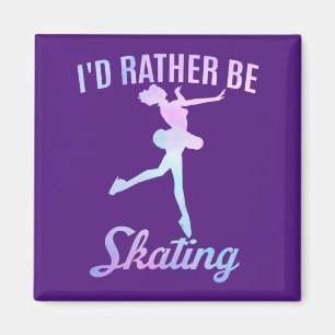 Imán Me gustaría estar patinando