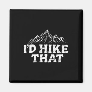Imán Me gustaría hacer esa mochila divertida montaña ca