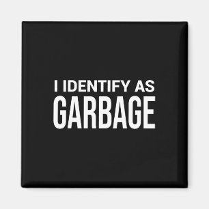 Imán Me Identifico Como Basura Para El Divertido Escánd