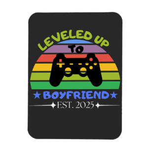 Imán Me Levanté Para Boyfriend Funny Gamer Est. 2025
