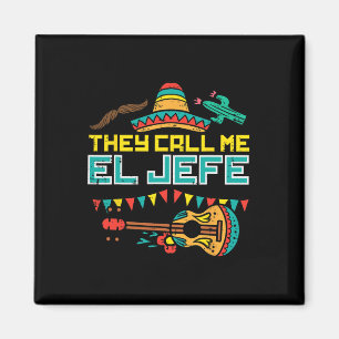 Imán Me Llaman El Jefe Guitar Cinco De Mayo Música Bo