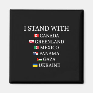 Imán Me mantengo con Canadá Groenlandia México Panamá G