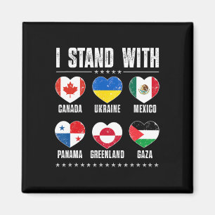 Imán Me mantengo con Canadá Groenlandia México Panamá G