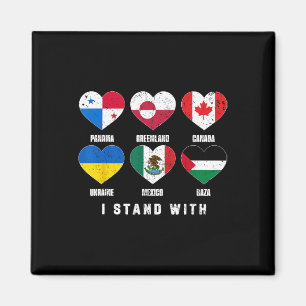 Imán Me mantengo con Canadá Groenlandia México Panamá G