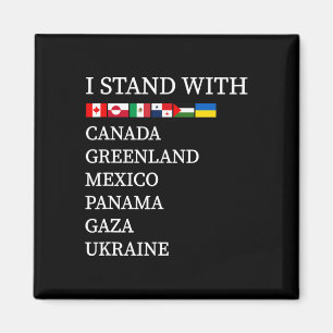 Imán Me mantengo con Canadá Groenlandia México Panamá G
