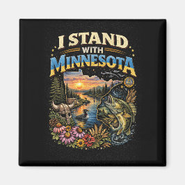 Imán Me mantengo con Minnesota