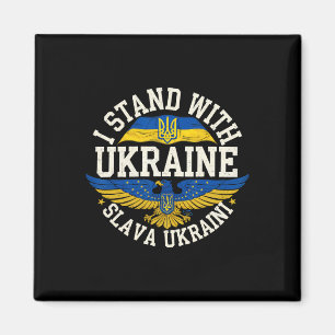 Imán Me mantengo con Ucrania Slava Ukraini Gloria a Ucr