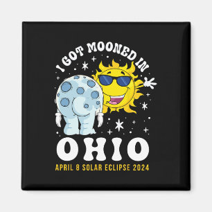 Imán Me Mooné En El Eclipse Solar Total De Ohio 2024