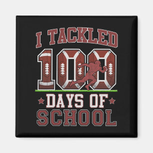 Imán Me Ocupé De 100 Días De Fútbol Escolar 100 Días Ki