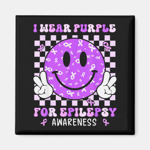 Imán Me pongo morado por la conciencia de la epilepsia