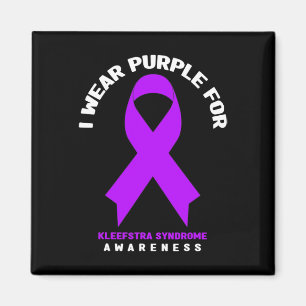 Imán Me pongo morado por la concienciación del síndrome