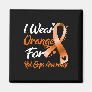 Imán Me pongo naranja para la conciencia de RSD CRPS