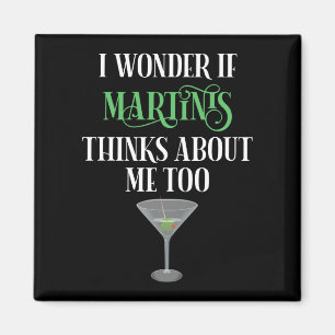 Imán Me pregunto si Martinis piensa en mí también