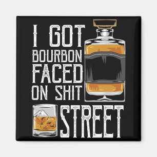 Imán Me Puse Cara de Bourbon en la Calle - Whisky y Bou
