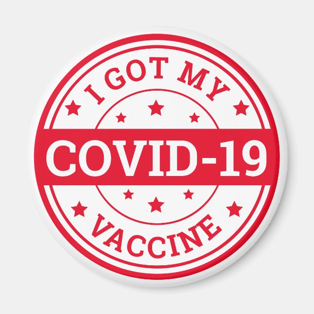 Imán Me Puse Mi Vacuna Contra El Covid-19 (Frente)