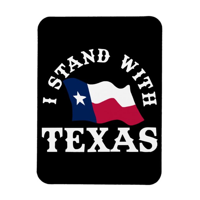 Imán Me quedo con Texas (Vertical)