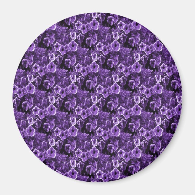 Imán Me quiero en morado... (Frente)