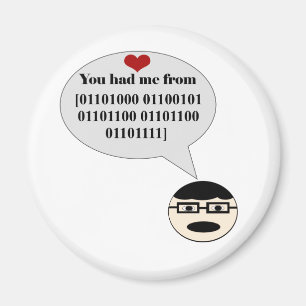 Imán Me Tenías De Hola Binary Magnet