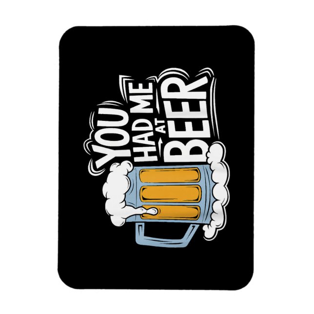 Imán Me Tenías En La Cerveza (Vertical)