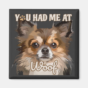 Imán Me Tenías En Woof   Perros Pomerania