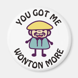 Imán Me Tienes Wonton Más