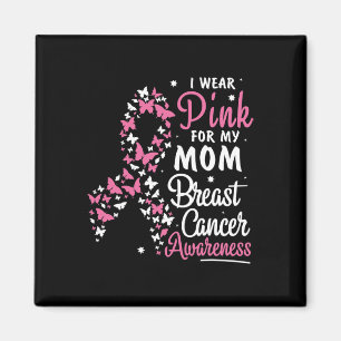 Imán Me Visto de Rosa por Mi Mamá Conciencia del Cáncer