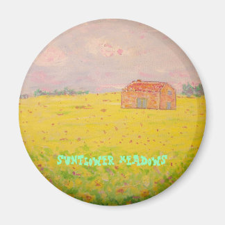 Imán Meadows de girasol