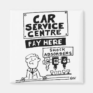 Imán Mecánica del Centro de Servicio de Coches y Absor