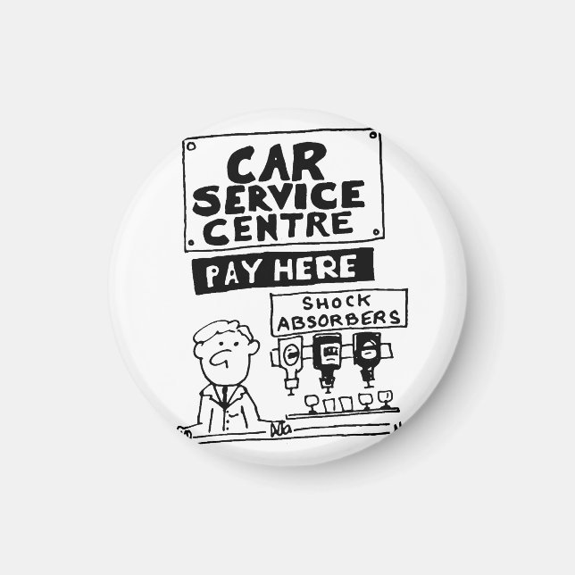 Imán Mecánica del Centro de Servicio de Coches y Absord (Frente)