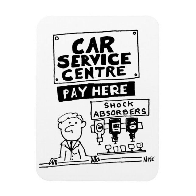 Imán Mecánica del Centro de Servicio de Coches y Absord (Vertical)