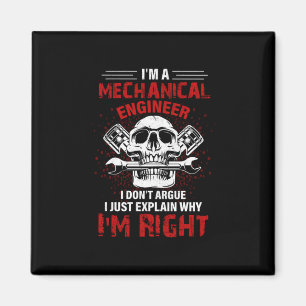 Imán Mecánica Soy Ingeniero Mecánico