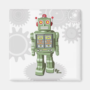 Imán mecánico del robot del juguete
