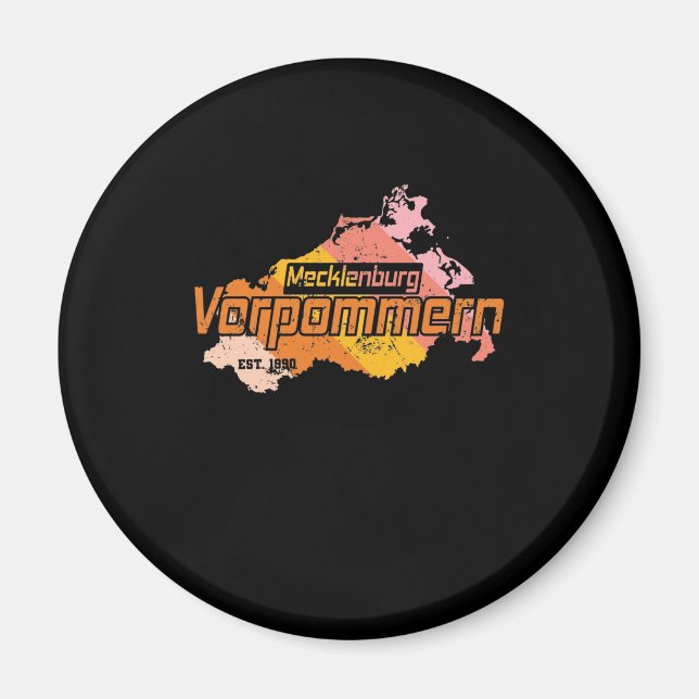 Imán Mecklenburg Vorpommern Bundesland Deutschland (Frente)