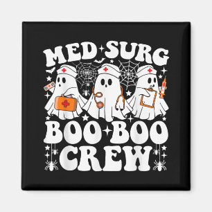 Imán Med Surg Boo Boo Crew Enfermera Graciosa Fantasma 