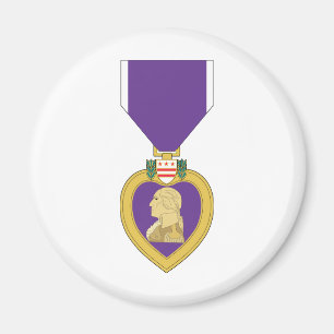 Imán Medalla de los E.E.U.U. Purple Heart