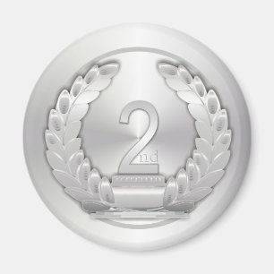 Imán Medalla de plata