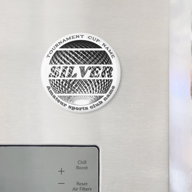 Imán Medalla de plata, segundo ganador (Subido por el creador)