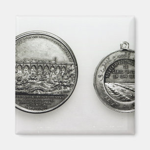 Imán Medalla que conmemora la abertura del Suez