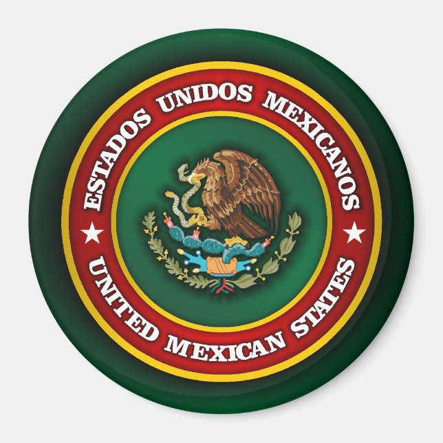 Imán Medallón de México (Frente)