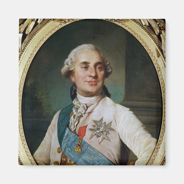 Imán Medallón retrato de Luis XVI 1775 (Frente)