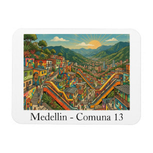 Imán Medellín Colombia Comuna 13 Arte de Viaje