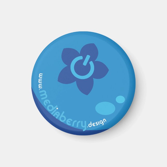 Imán Media Berry Magnet (Frente)