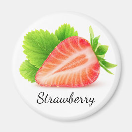 Imán Media de fresa