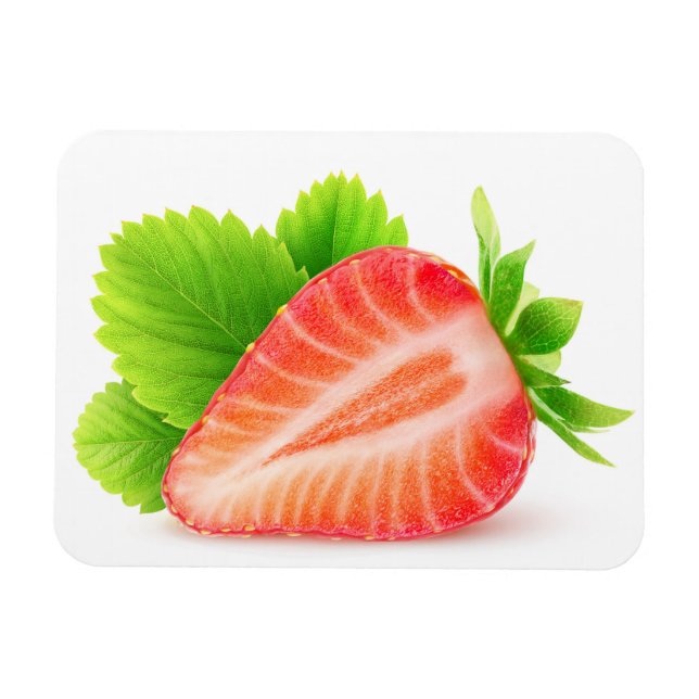 Imán Media de fresa (Horizontal)