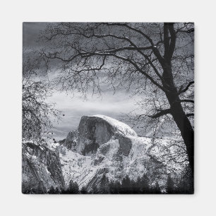 Imán Media doma en invierno   Valle Yosemite