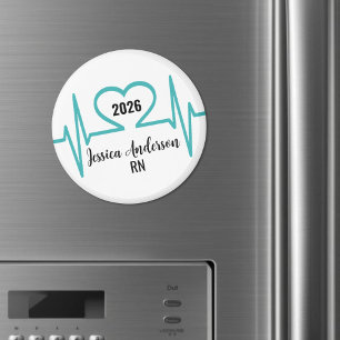 Imán Médica de Graduación Cuta Enfermero Médico Cuidado