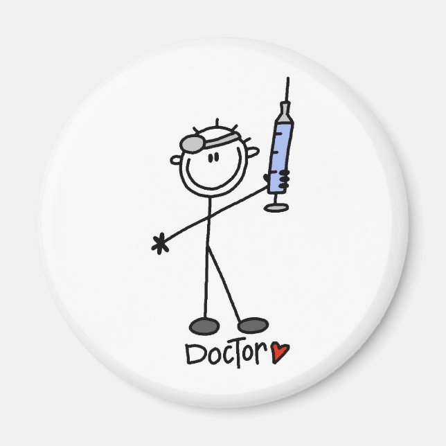 Imán Médica de la figura del stick (Frente)