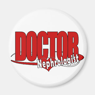 Imán MÉDICA de LOGO Nefrología