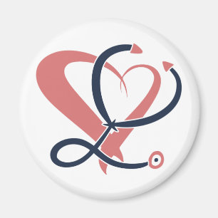 Imán Médica, enfermera, paramédico, plantilla de regalo