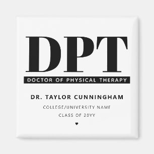 Imán Médica moderno de DPT de Graduación de Terapia Fís